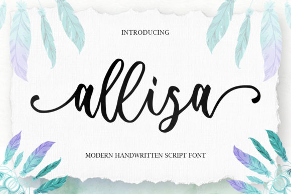 Allisa Font for Web Design