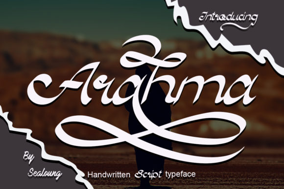Arahma Font: Sweet, Soft Script for Creative Projects