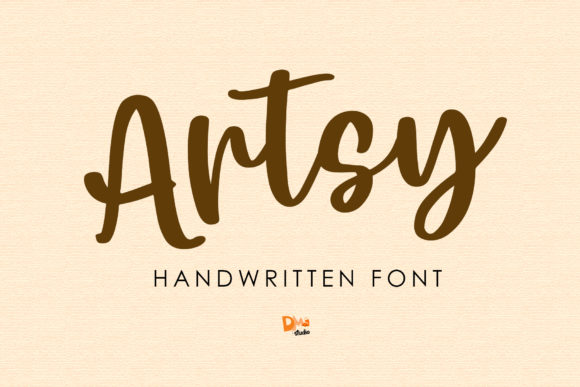 Artsy: A Bouncy Handwritten Font for Web Design