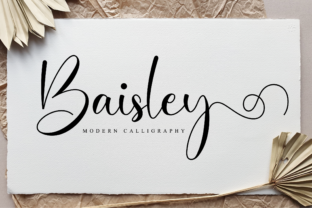 Baisley Font: Elegant Script for Editorial Design