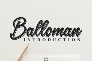 Balloman Font Review