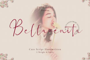 Bellavenita: A Handwritten Font for Creative Projects