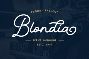 Blondia Font for Business Branding