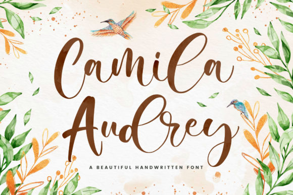 Camila Audrey Font for Creative Brands