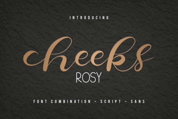 Cheeks Rosy Font for Elegant Campaigns
