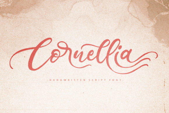 Cornellia: A Friendly Handwritten Font