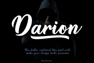 Darion Font: Modern Script for Editorial Design