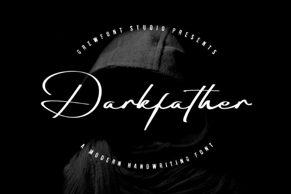 Darkfather Font: Elegant Script for Branding