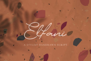 Elfani: A Script Font for Elegant Web Design