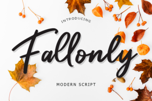 Fallonly: A Modern Script Font for Business Branding