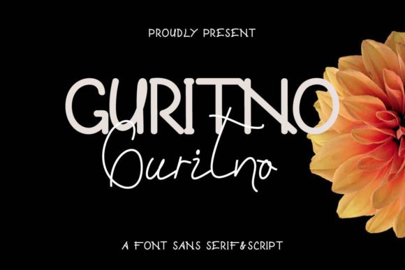 Guritno Font for Business Branding