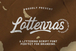 Lotterras: A Fancy Script Font for Web Design