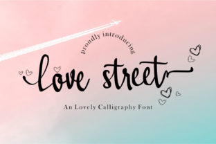 Lovestreet: Romantic Handwritten Font