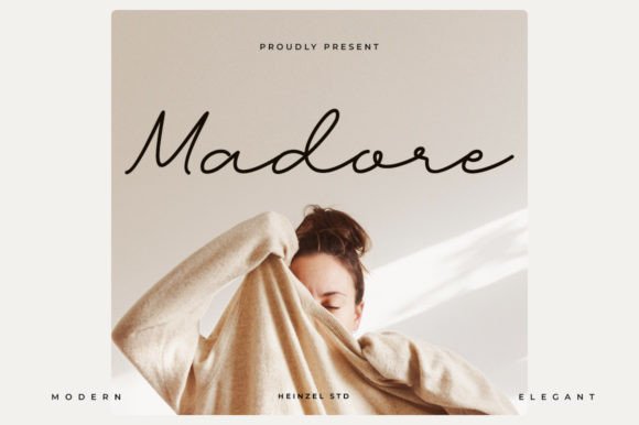 Madore Font: Elegant Script for Digital Design