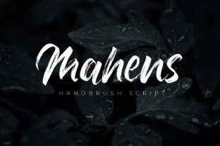 Mahens: A Script Font for Business Branding