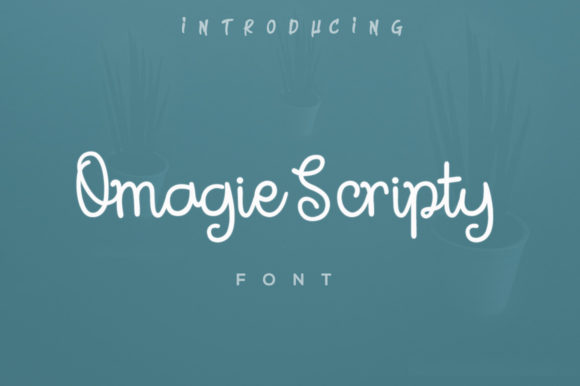 Omagie Scripty Font for Creative Design