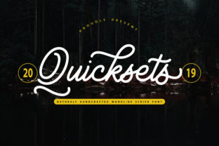 QuickSets Font for Creative Projects