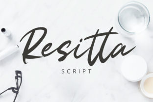 Resitta: A Script Font for Elegant Web Design