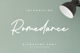 Romedance Font for Web Design