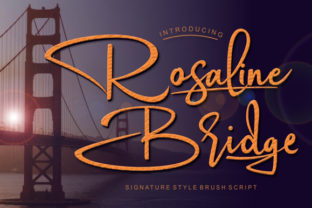 Rosaline Bridge Font Review