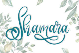 Shamara Font: Elegant Script for Creative Projects