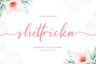 Shettricka: A Script Font for Elegant Design