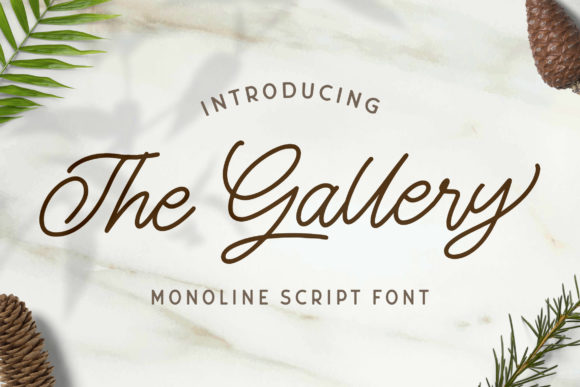 The Gallery Font for Elegant Design