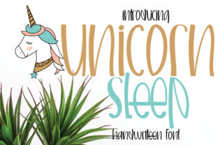 Unicorn Sleep Font for Creative Projects