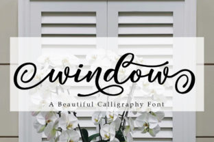 Window Font for Elegant Design
