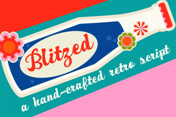 ZP Blitzed Font for Creative Makers